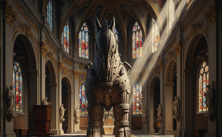 The Trojan Horse in the Temple: Why Wall Street Cannot Package Catholic Morality